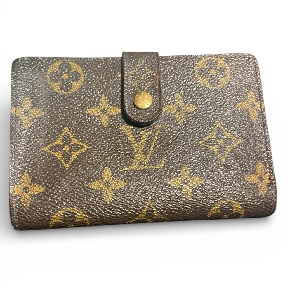 Louis Vuitton Monogram Kisslock Porte Monnaie Billets Viennois Wallet - Picture 2 of 15